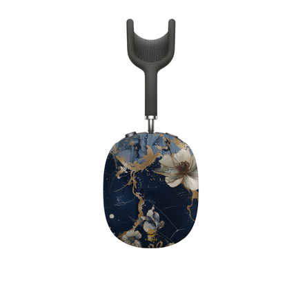 Marble Floral Design AirPod Max Cases