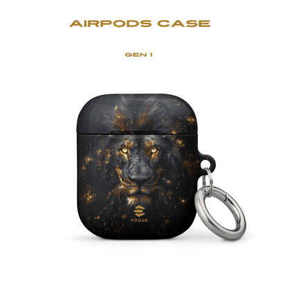 Black Lion AirPod Cases