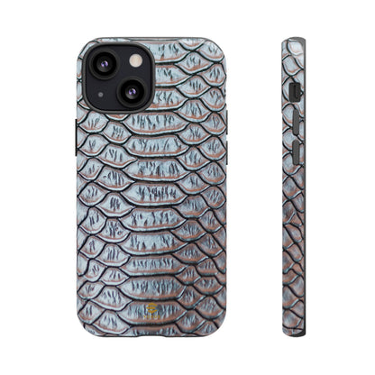 Blue Hiss iPhone Tough Case