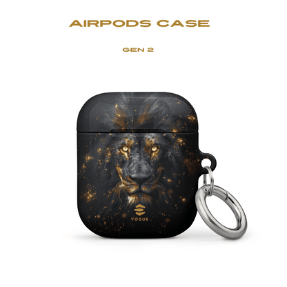 Black Lion AirPod Cases