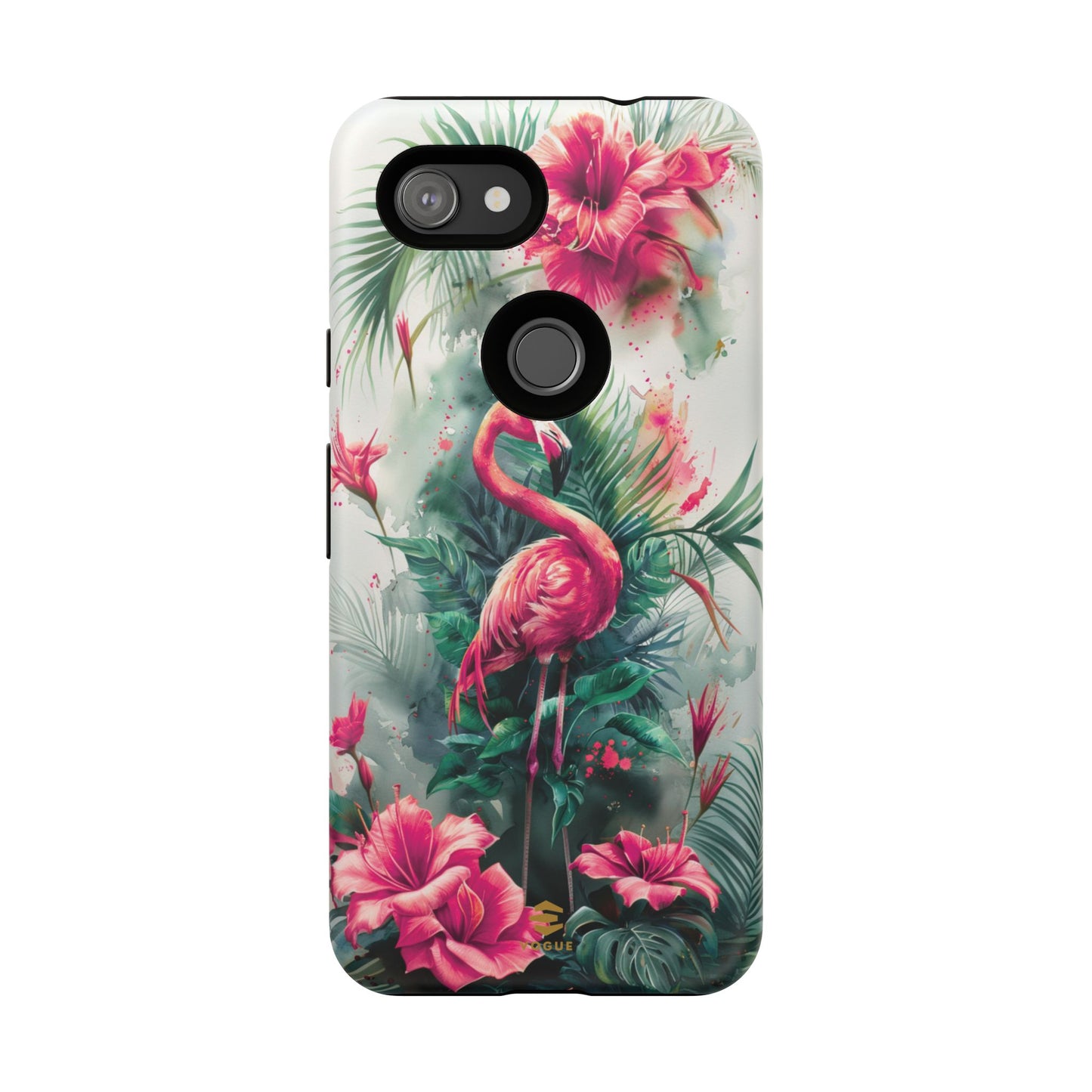 Flamingo Pink Tough Phone Case Pixel
