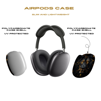 Black Lion Art AirPod Max Cases