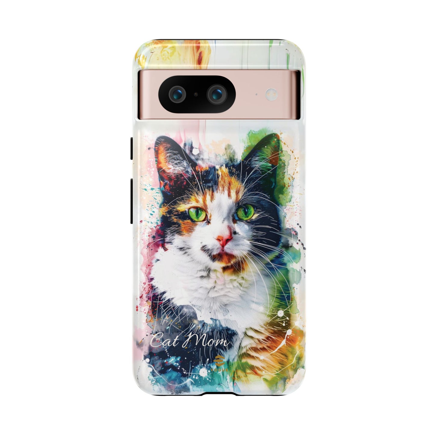 Custom Cat Mom Google Pixel Tough Case