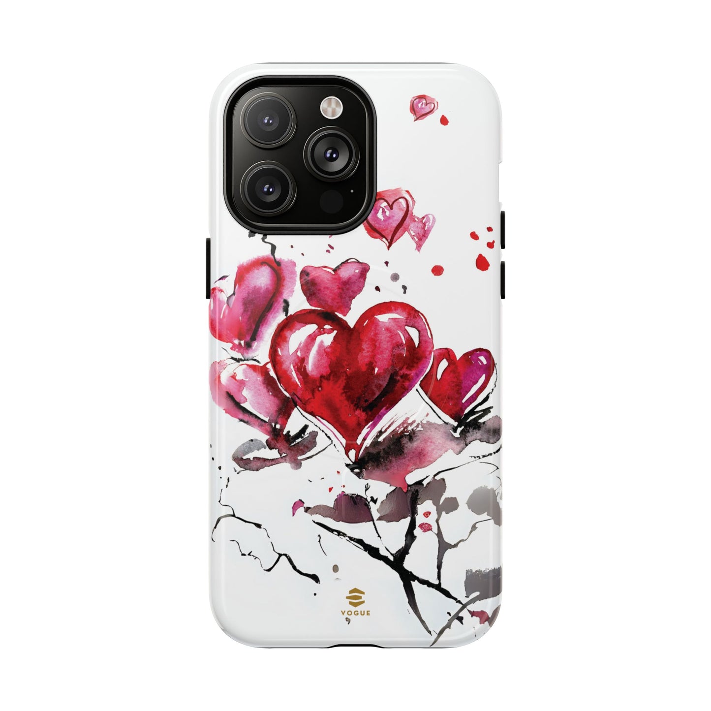 Abstract Heart Design - Phone Case MagSafe, Love, Valentine's Day Gift for Her