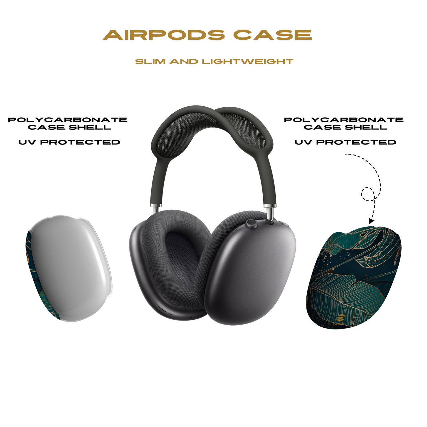 Golden Jungle  AirPod Max Cases