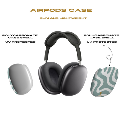 Crazy Abstract Lines AirPod Max Cases