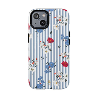 Denim Bouquet MagSafe iPhone Case