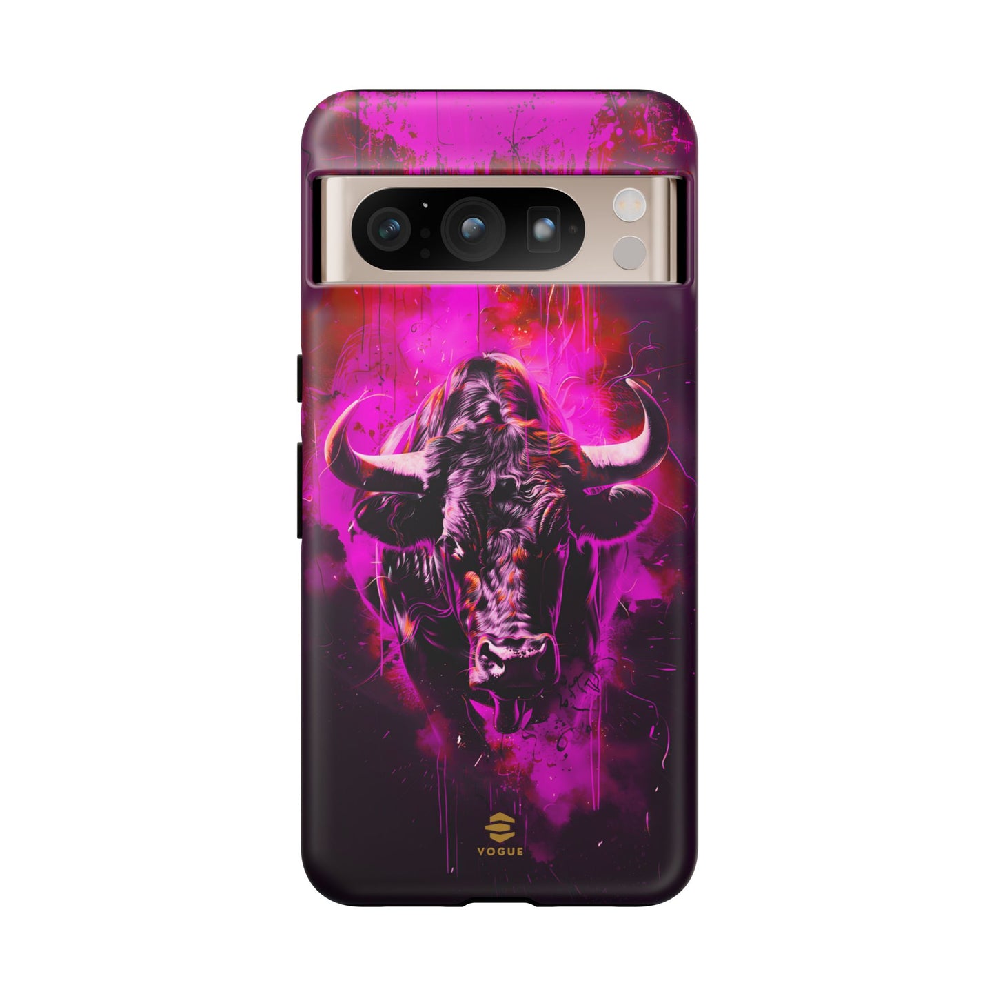 Bull Hot Pink Google Pixel Tough Case