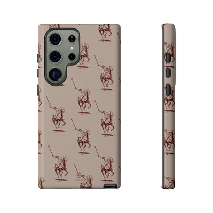 Polo Player Brown Samsung Case