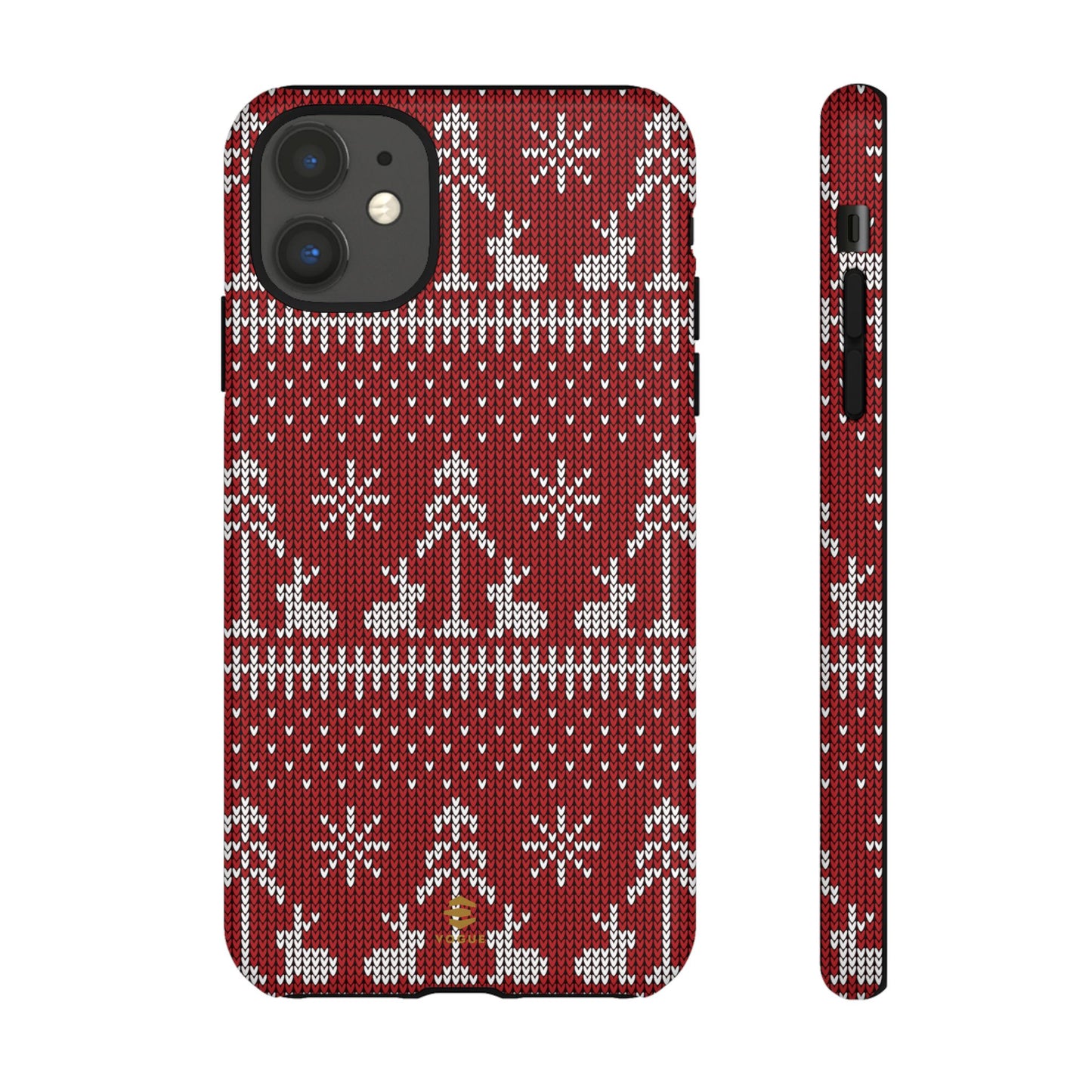 Red Xmas Jumper iPhone case