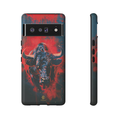 Bull Teal Google Pixel Tough Case