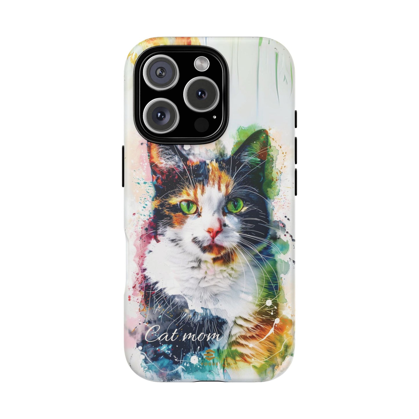 Custom Cat Mom iPhone Tough Case