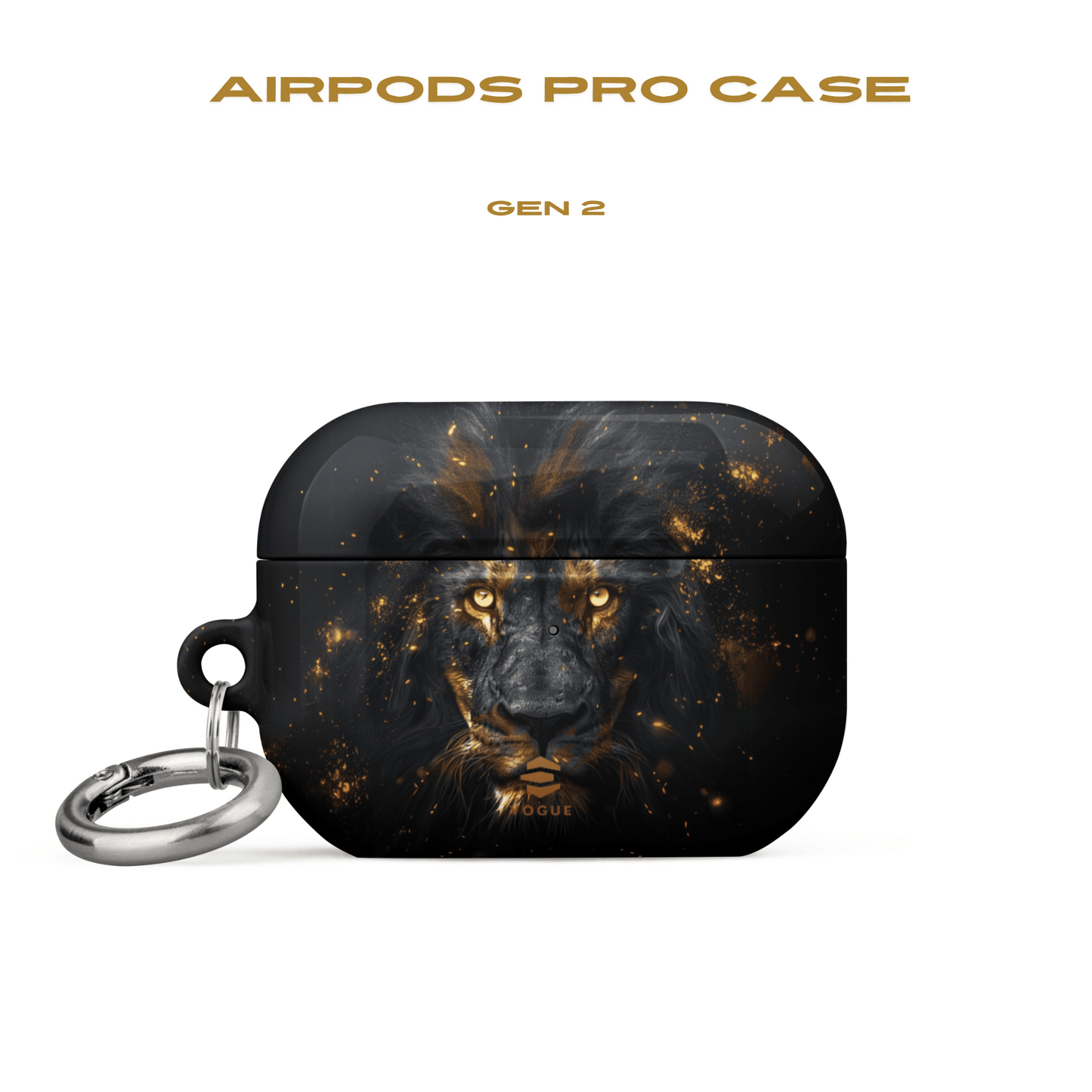 Black Lion AirPod Cases