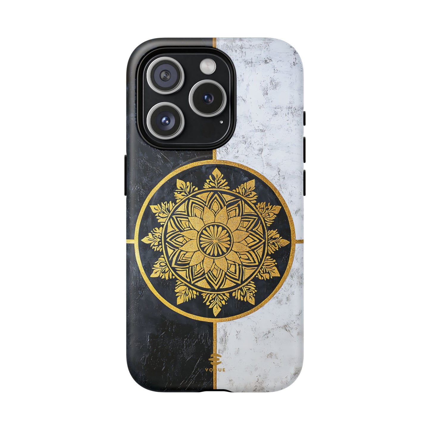 Gold Mandala MagSafe iPhone Case