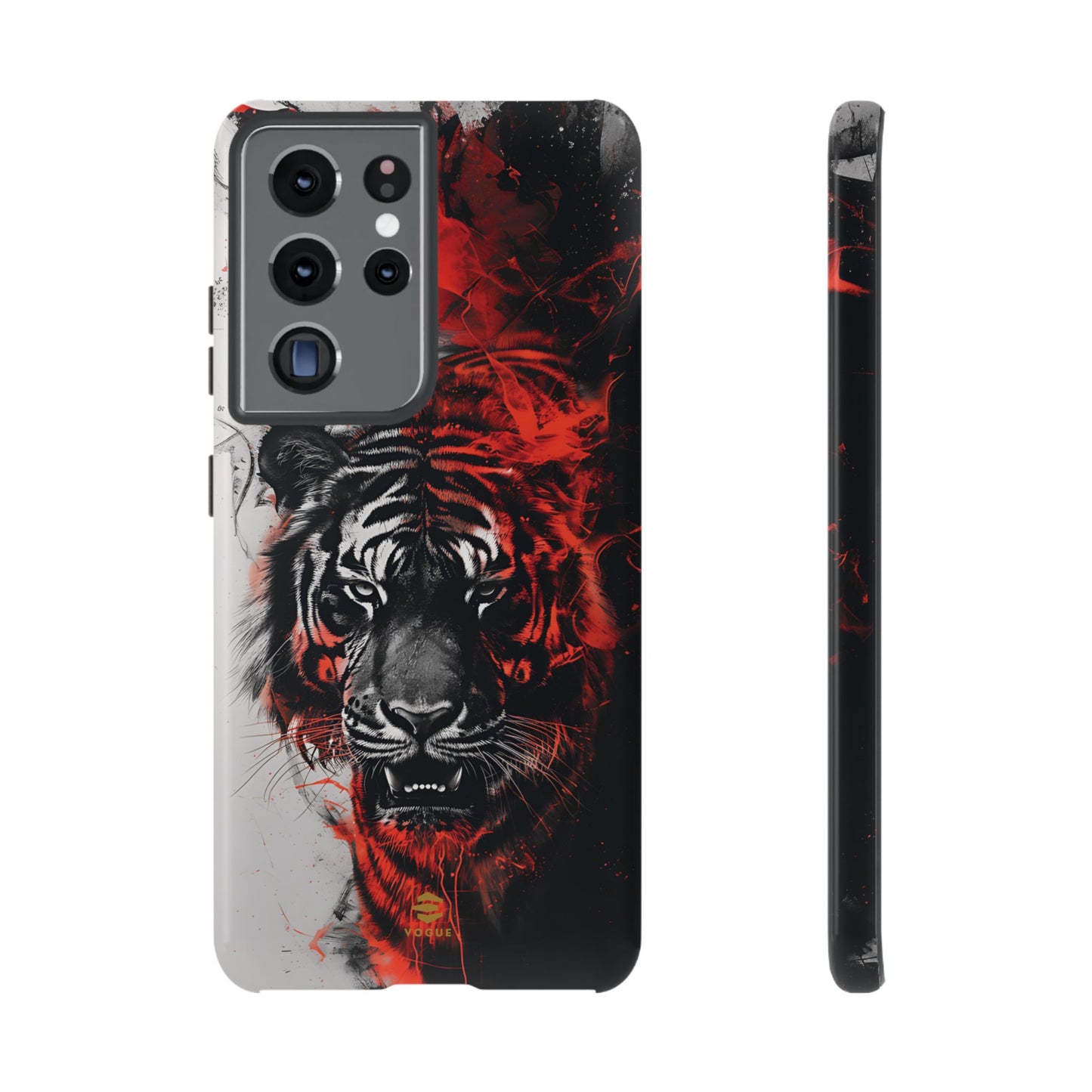 Funda Samsung con diseño de tigre