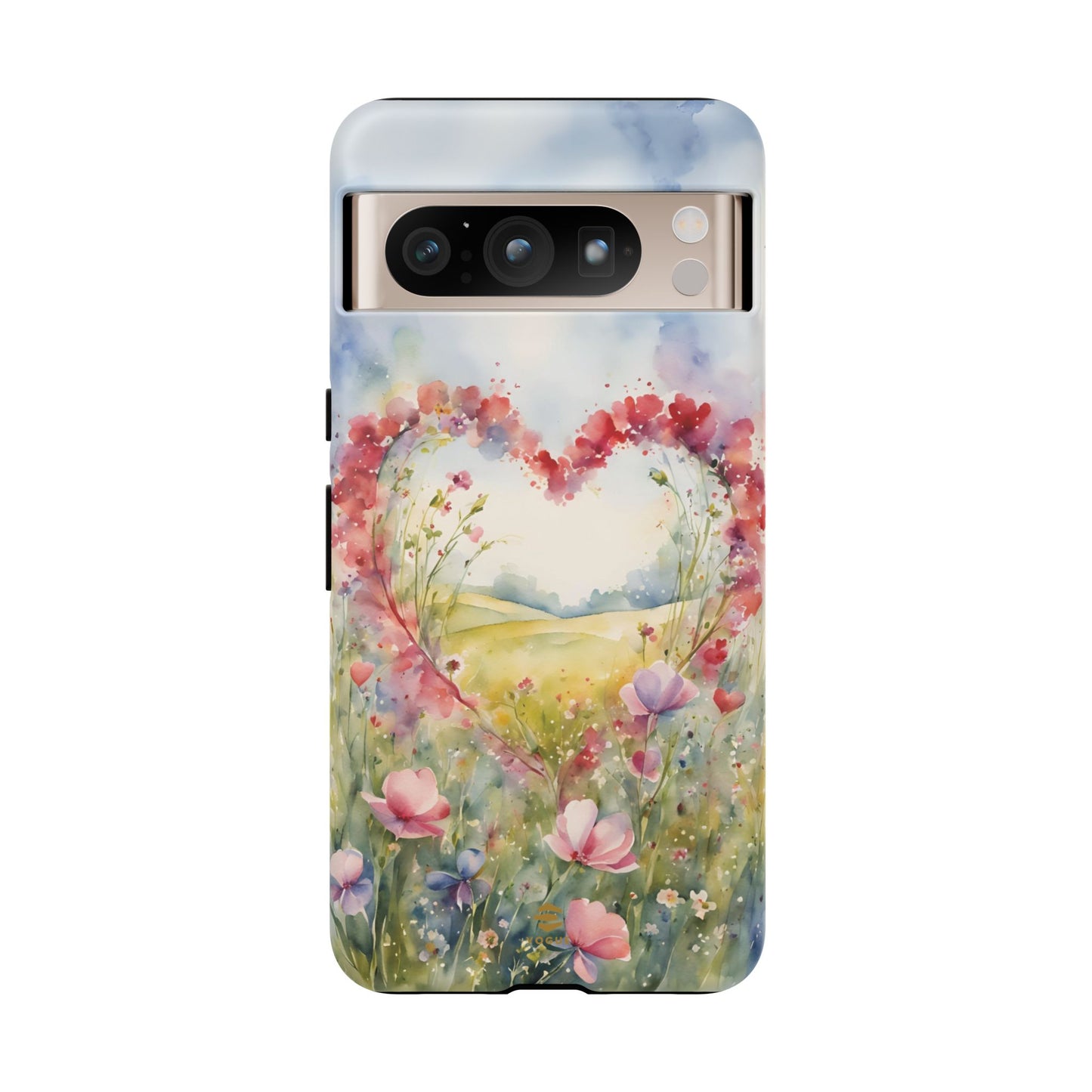 Flower heart Tough Phone Case for Google