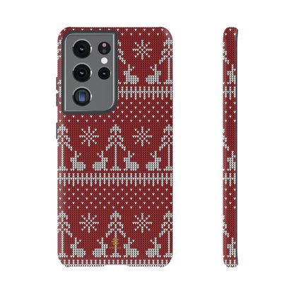 Red Xmas Samsung Galaxy case