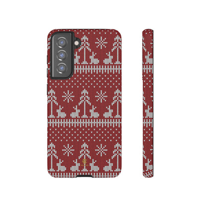 Red Xmas Samsung Galaxy case