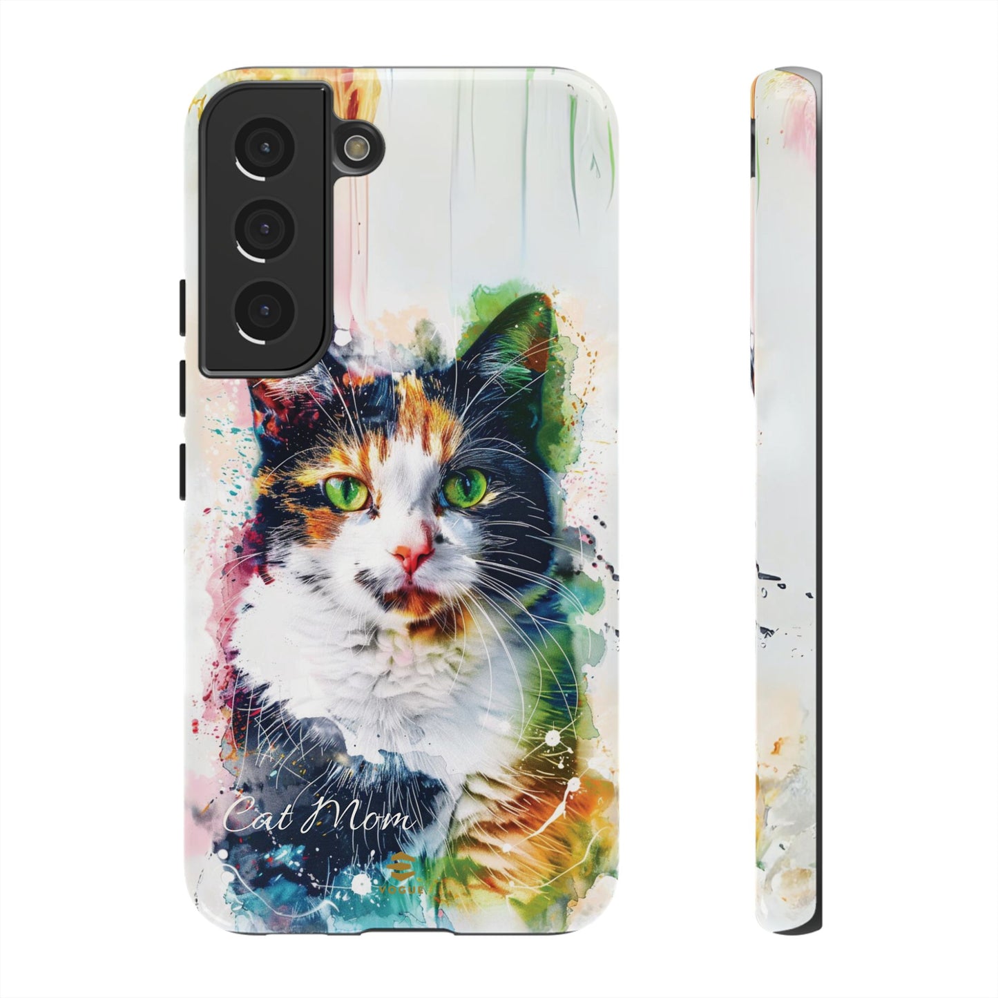 Custom Cat Mom Samsung Galaxy Tough Case