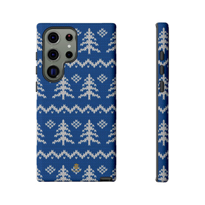 Blue Xmas Samsung Galaxy case