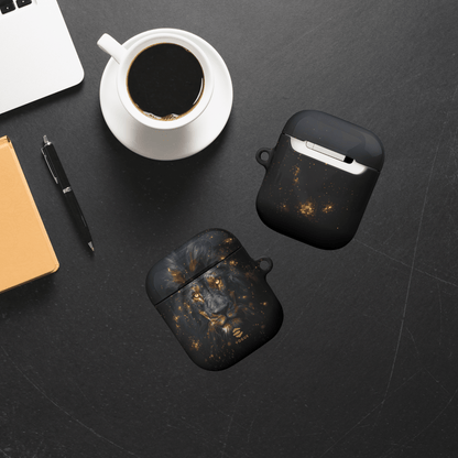 Black Lion AirPod Cases