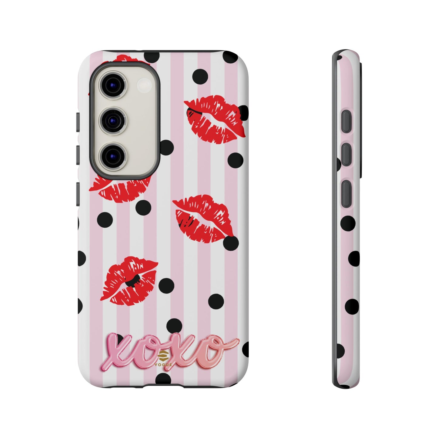 Berry Kiss Phone Case Valentine's day gift for her Samsung Galaxy Tough Case