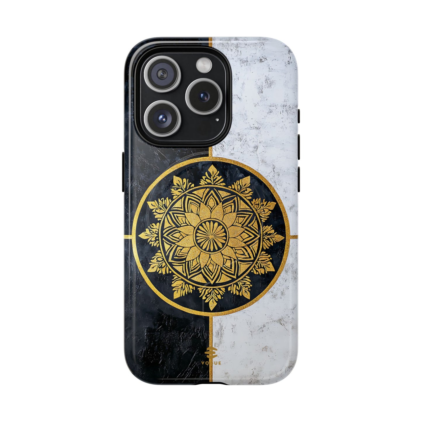 Gold Mandala MagSafe iPhone Case