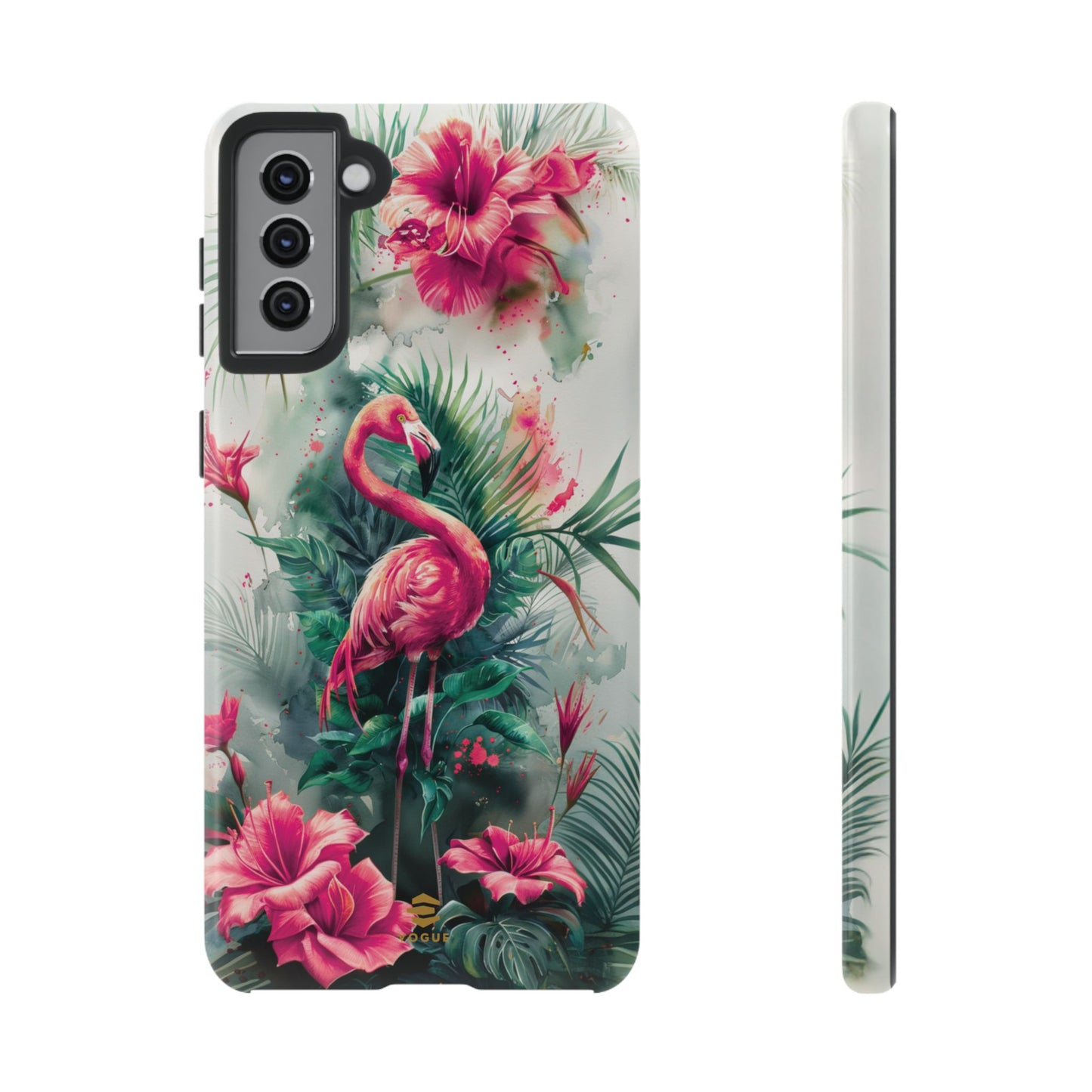 Flamingo Pink Tough Phone Case Galaxy