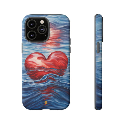 Deep Devotion Red Heart iPhone Tough Case Valentine's gift Protective Cover