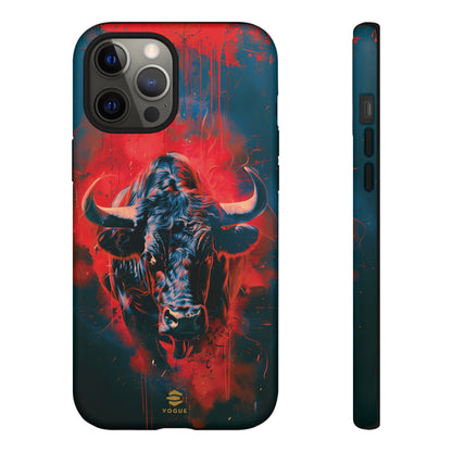 Bull Teal iPhone Case