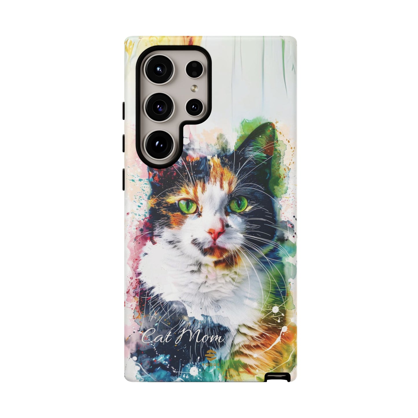 Custom Cat Mom Samsung Galaxy Tough Case