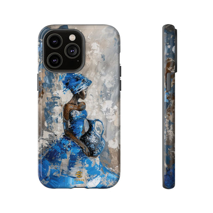 Blue Muse iPhone Case