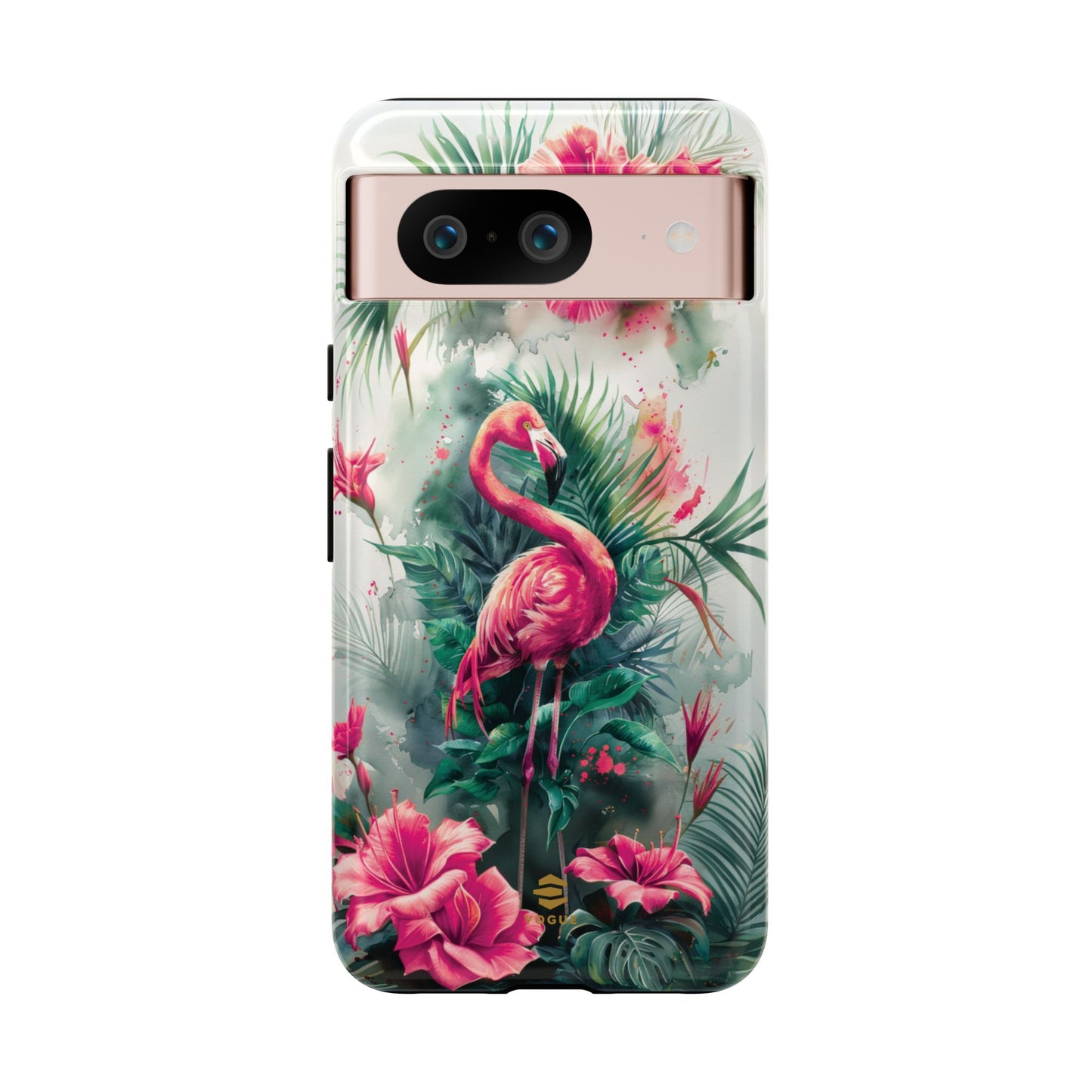 Flamingo Pink Tough Phone Case Pixel