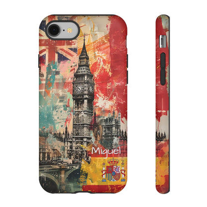 Custom Spanish in London iPhone Case