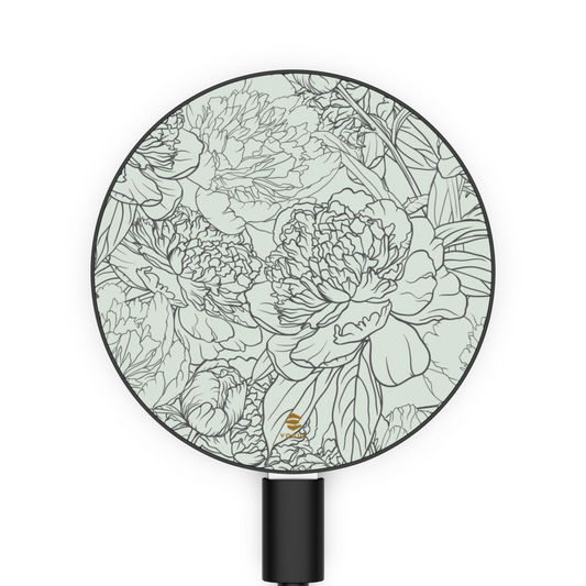 Sage Peony Garden Magnetic Induction Charger