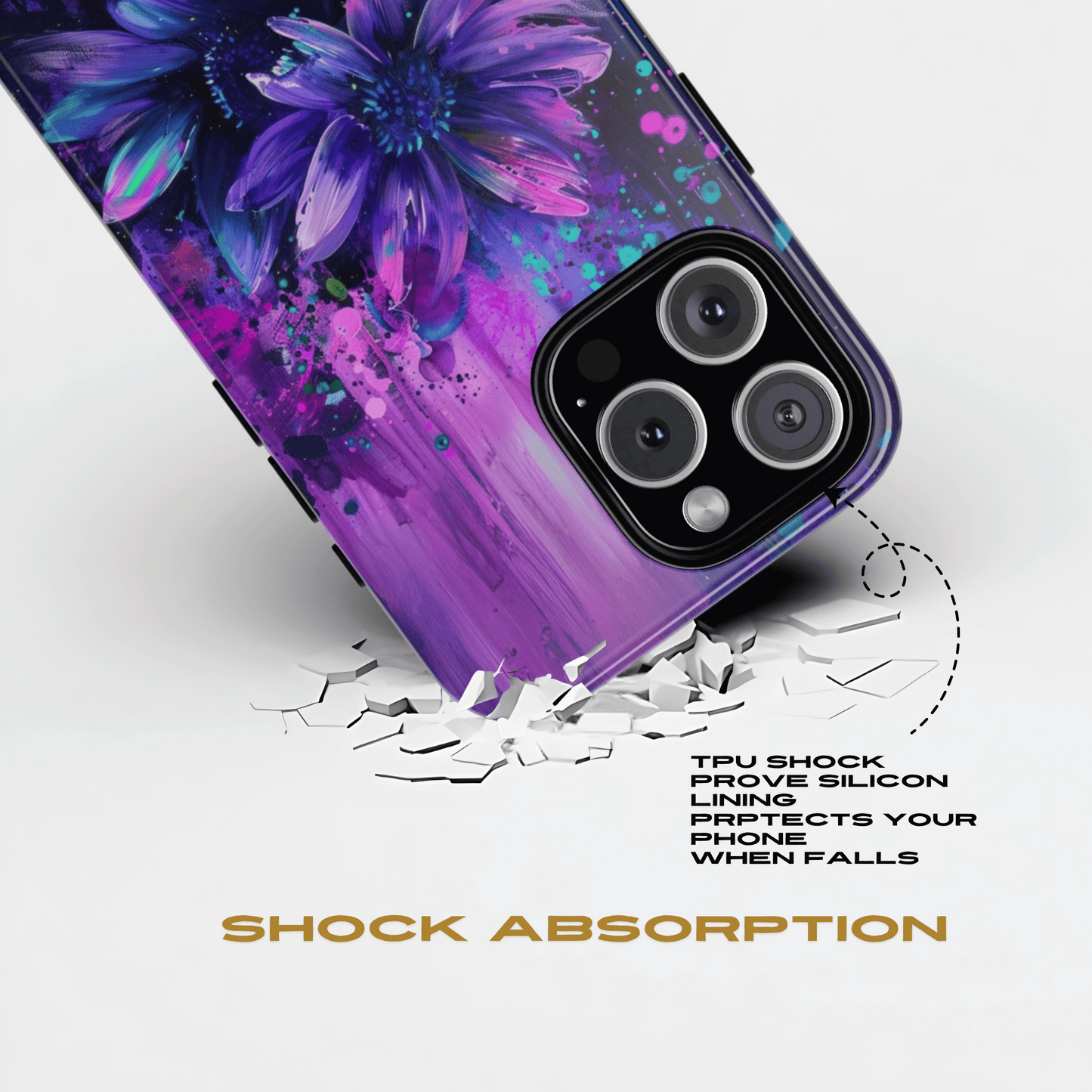 Nightshade Bloom iPhone Case