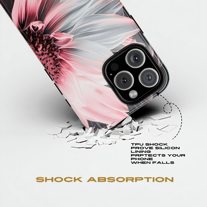 Pink Sunflower iPhone Tough Case