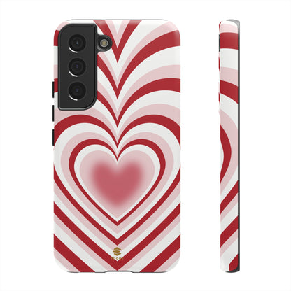 Red Hearts Design - Phone Case, Love, Valentine's Day Gift for Her