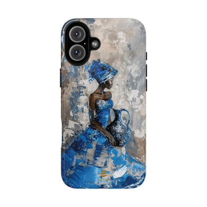 Blue Muse iPhone Case