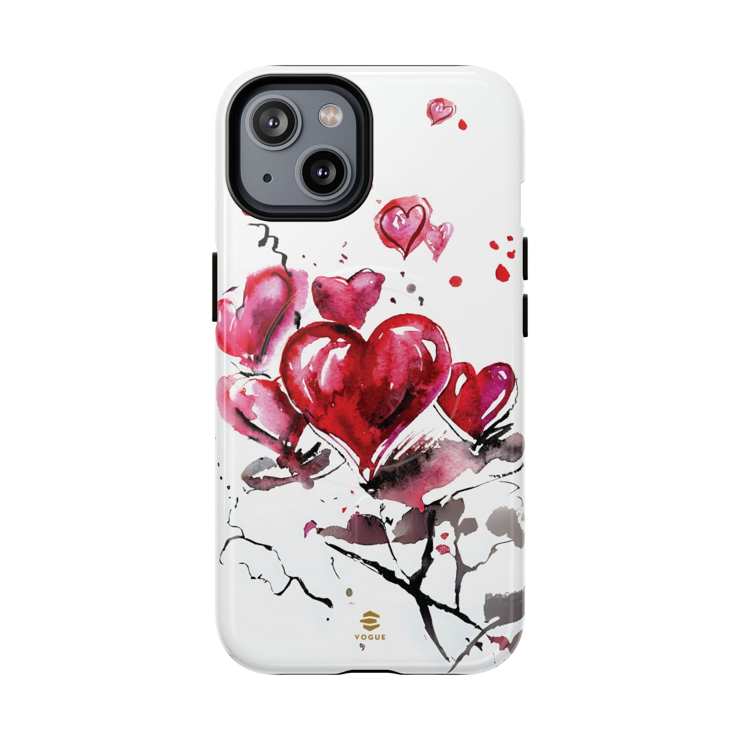 Abstract Heart Design - Phone Case MagSafe, Love, Valentine's Day Gift for Her