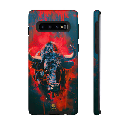 Bull Teal  Samsung Galaxy phone case