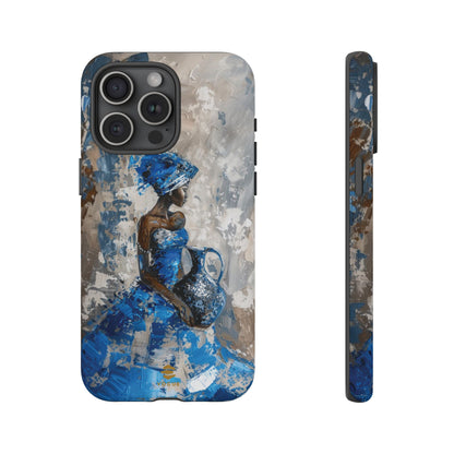 Blue Muse iPhone Case