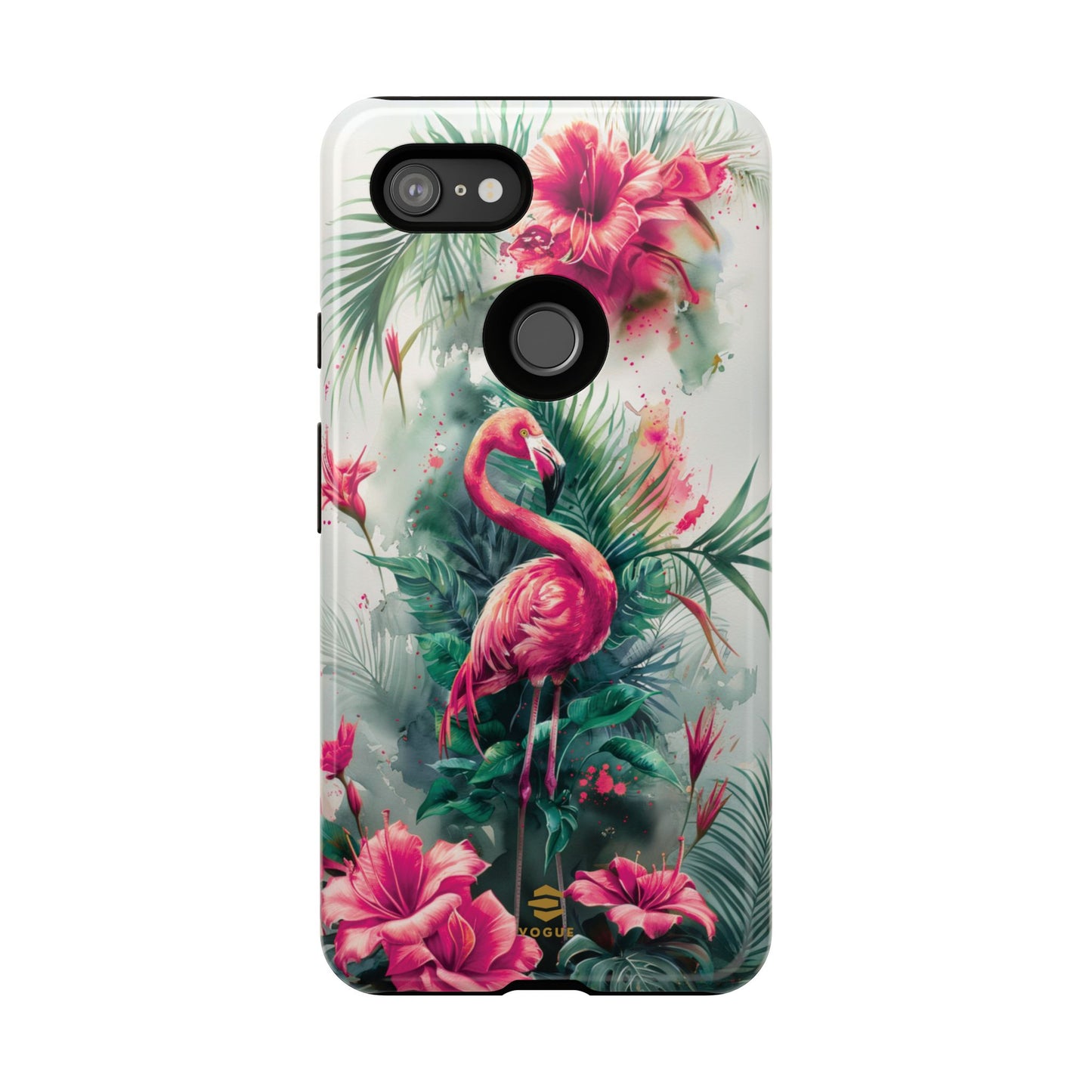 Flamingo Pink Tough Phone Case Pixel