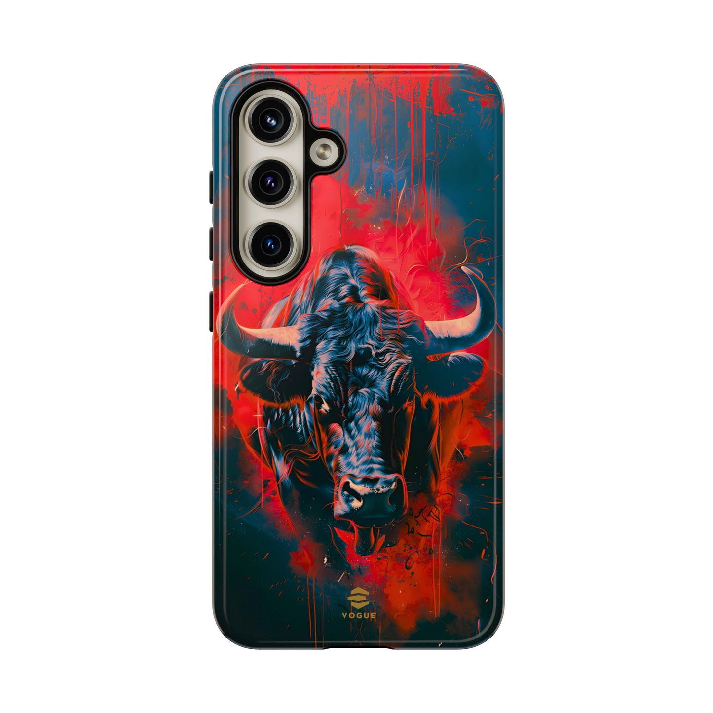 Bull Teal  Samsung Galaxy phone case