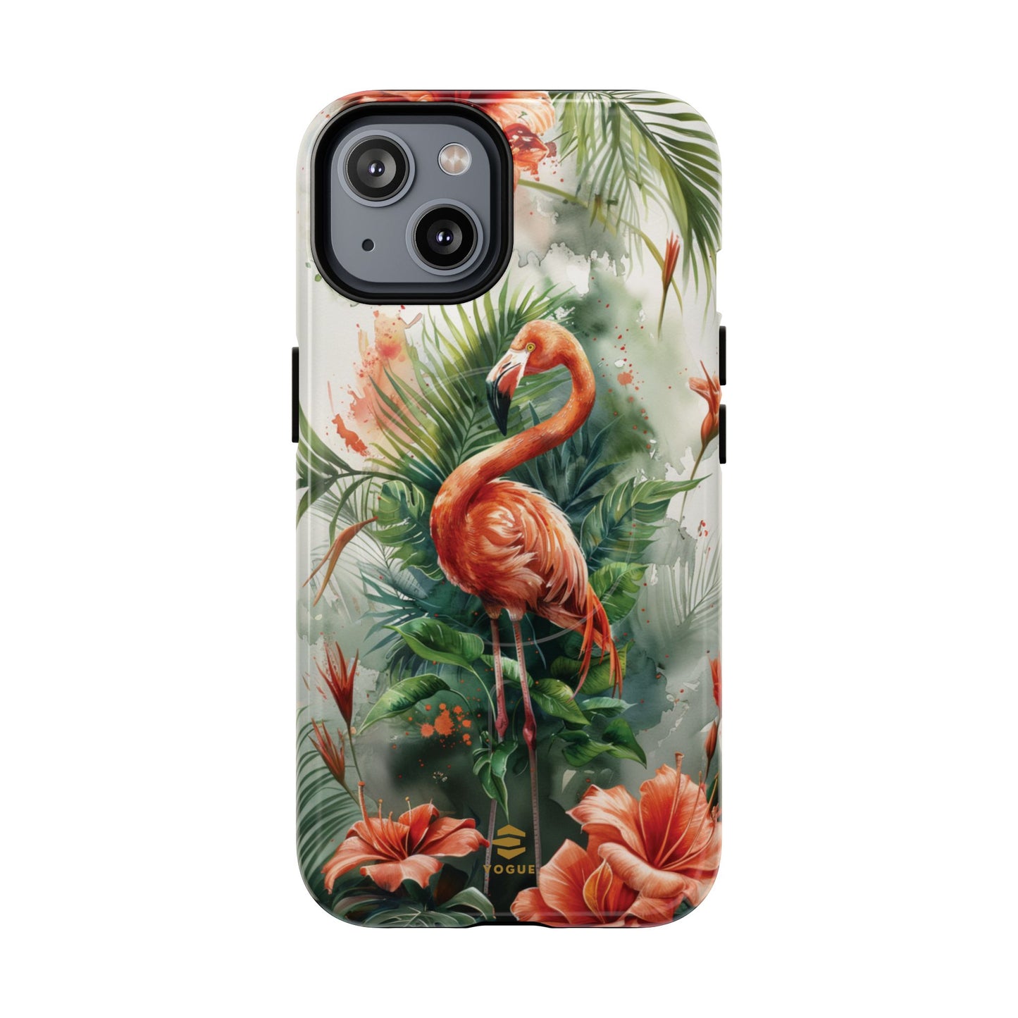 Flamingo Art Magsafe Phone Case