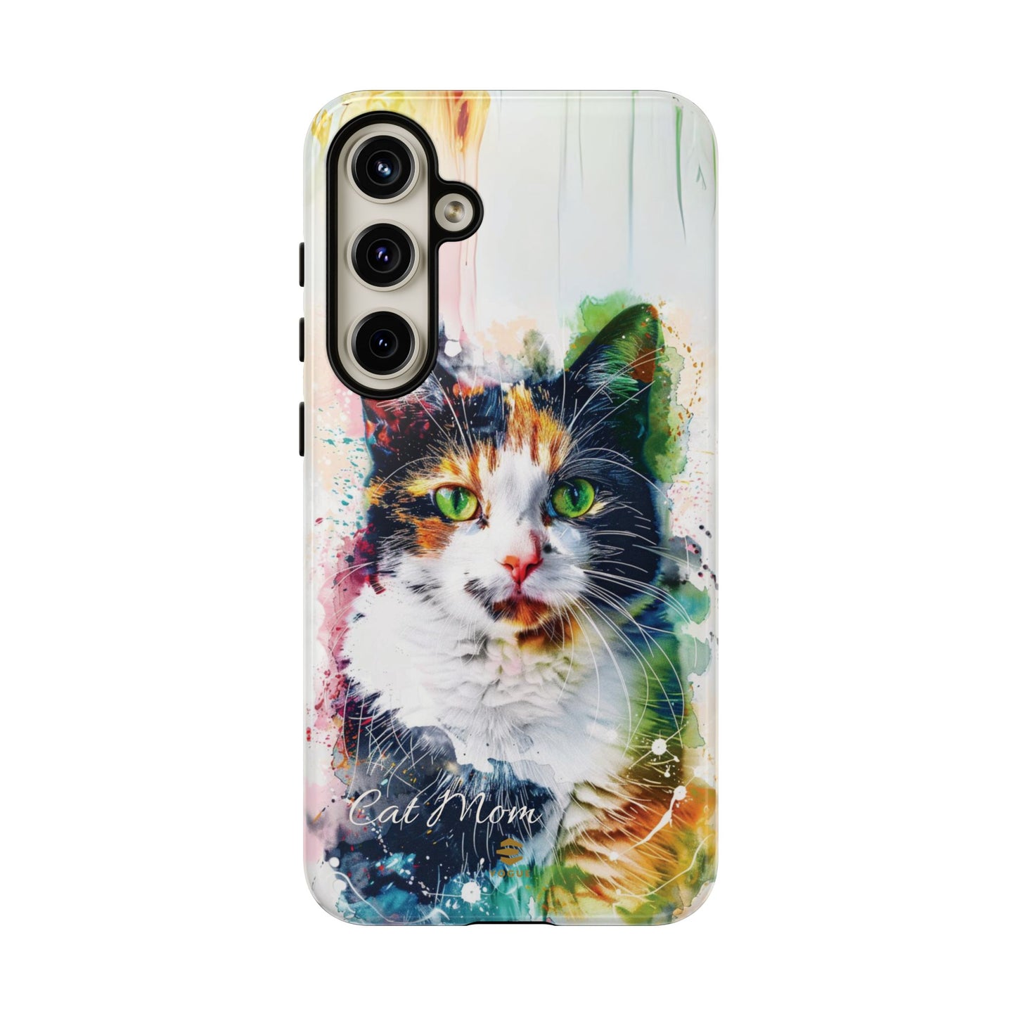 Custom Cat Mom Samsung Galaxy Tough Case