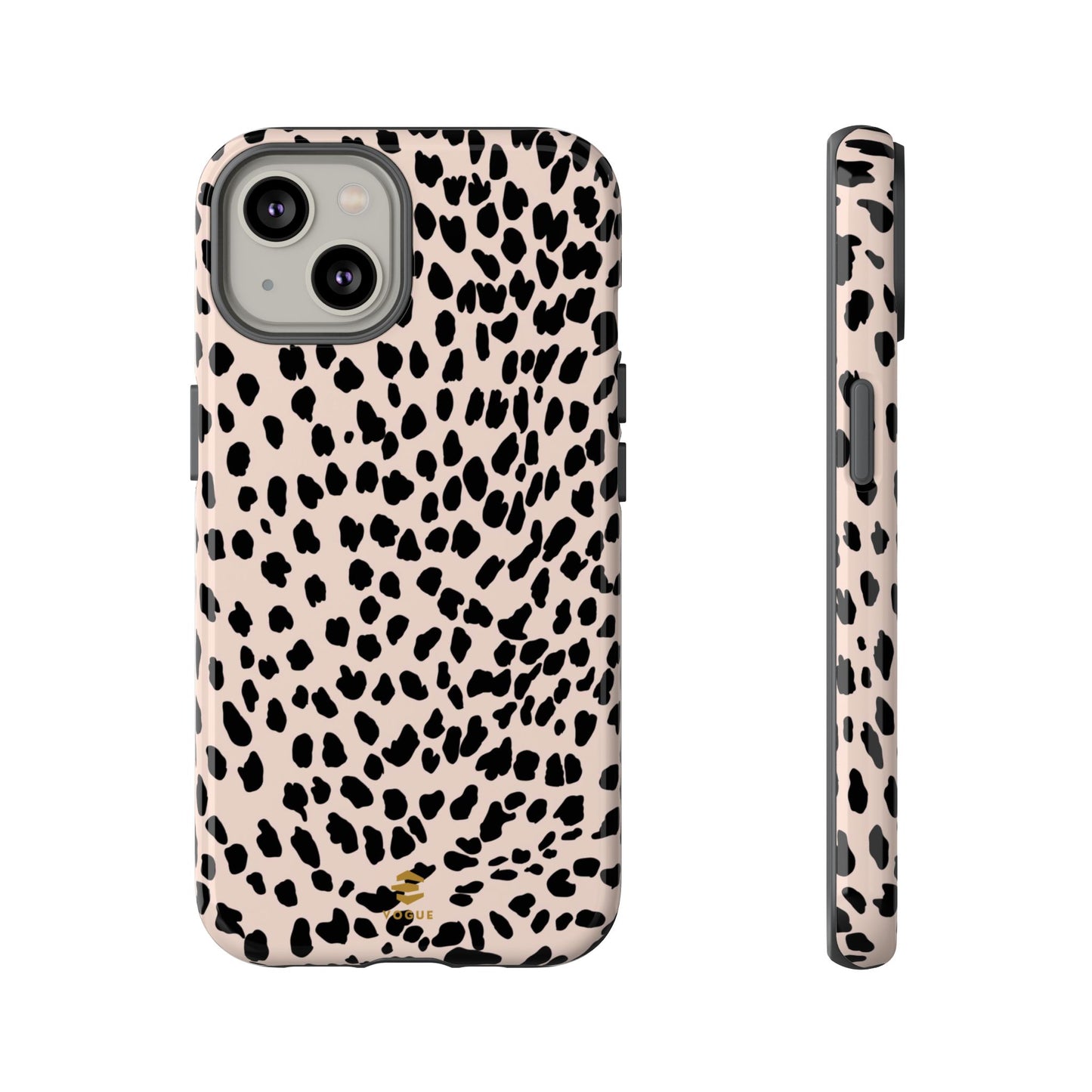 Funda para iPhone con estampado animal nude