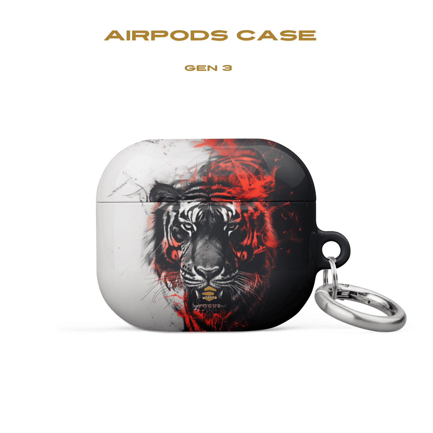 Tiger Art AirPod Case