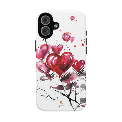 Abstract Heart Design - Phone Case MagSafe, Love, Valentine's Day Gift for Her