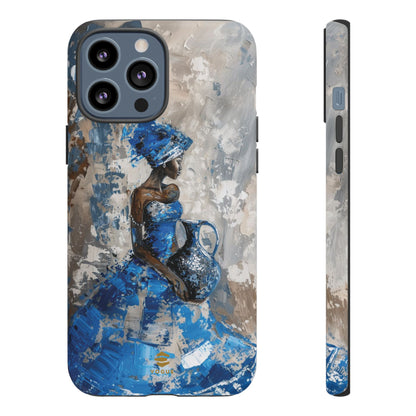 Blue Muse iPhone Case